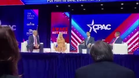 Jack Posobiec does his best Pete Buttigieg impression on the CPAC stage