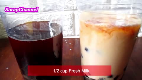 How to make Milk Tea Recipe | Boba Milk Tea