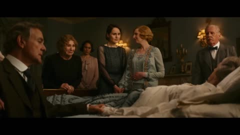 Downton Abbey A New Era (2022) - Violet Passes Away Scene Movieclips