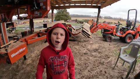 Hired Hand Working at the sawmill My only good Sawmill laborer