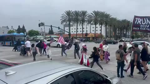 Californian Supporters Come Out In Droves To Show Their Love For Trump