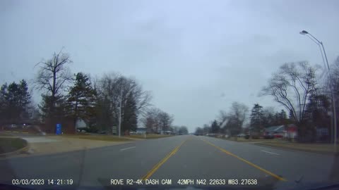 Drive From Luck Star Buffet, Telegraph Rd; To Post Office, Goddard Rd, Taylor, MI 3/3/23