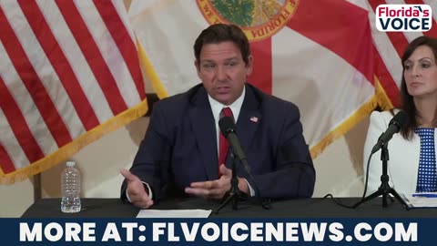 🚨 DESANTIS: "You have to be a U.S. citizen to vote in any Florida election."