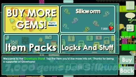 Growtopia _86 New Growtopia Pet Silkworm + Nubidubi-N5Q4QHq43XI