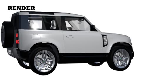 Land Rover Defender 3d Model