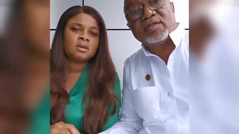 Bimbo Ademoye and her father