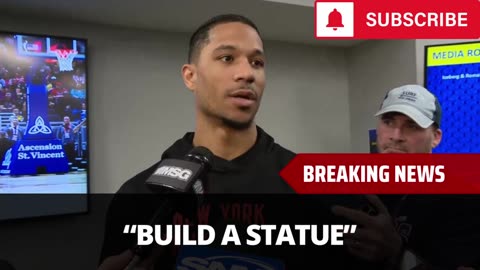 Josh Hart Reacts To Jalen Brunson's Pay Cut