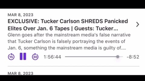 Tucker SHREDS Panicked Elites Over J6 Tapes