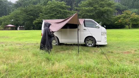 Exquisite and complete outdoor camping equipment, bed car self driving camping. It's the best way to