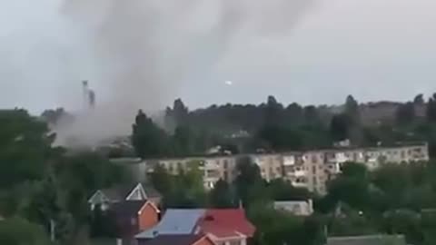 Crazy Footage! AFU Air Defense Can't Stop Huge Russian Kaliber Attack - Rocks City Like Sci-fi Movie