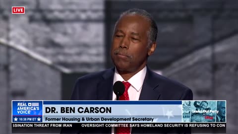 Day 2 RNC : Dr. Ben Carson