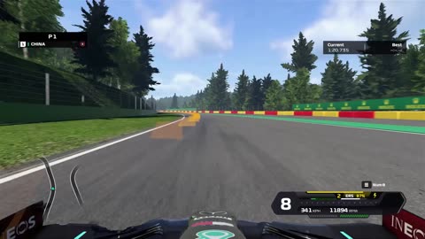 F1 2020 - Spa Francorchamps 1.37.828 Record Lap