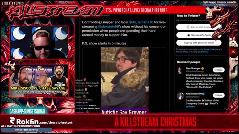 Ali Jamal crashes Alex Stein's gig - Killstream