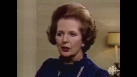 Margaret Thatcher: "When the state does everything for you,