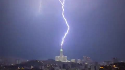 Scene of Storm in saudia!