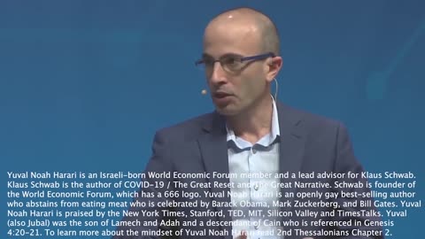 Yuval Noah Harari | "From Quite an Early Age I Understand That the Bible Was Not Exactly the Truth, the Whole Truth And Nothing But the Truth." - Yuval Noah Harari