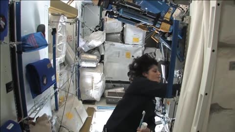 ISS Tour Kitchen, Bedrooms & The Latrine