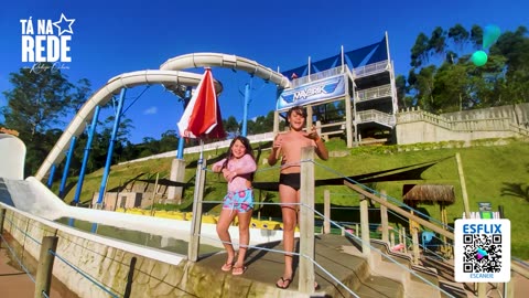 Vichtor Reches e Yasmin Berti fizeram uma matéria no Parque Temático Magic City - PGM 052