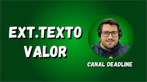 EXT.TEXTO & VALOR: COMO TRANSFORMAR UM TEXTO EM VALOR NO EXCEL, COMO EXTRAIR INFORMAÇÕES NO EXCEL