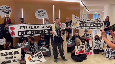 Los Angeles, Happening Now: Pro-Hamas activists with IfNotNowLA