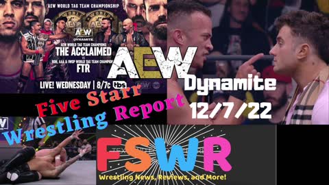 AEW Dynamite 12/7/22, NWA WCW 12/6/86, WCCW 12/10/83 Recap/Review/Results