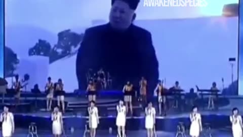 Pop concert in North Korea. For the military.