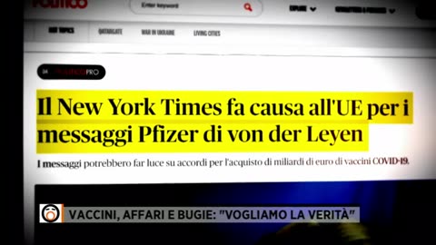 73 - 14 Febbraio 2023 - Vaccini, affari e bugie: "Vogliamo la verità"