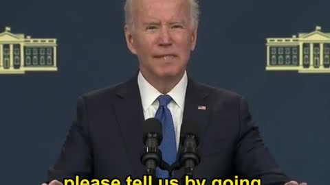 Biden Gaffes Againthe 'D-O-T' in ".com.ا