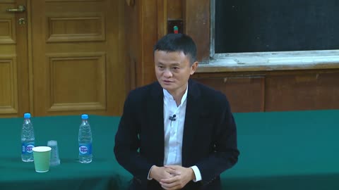 Jack Ma (Alibaba Group, AliExpress) at Lomonosov Moscow State University