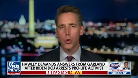 Senator Hawley DEMOLISHES Biden For Attacking Pro-Lifers