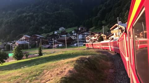 Switzerland Train _ Free stock footage _ Free HD Videos