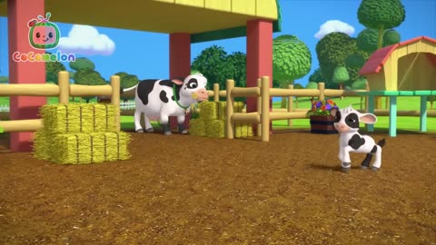 Lola the Cow Song! (La Vaca Lola) - Animals for Nina! | CoComelon Nursery Rhymes & Kids Songs