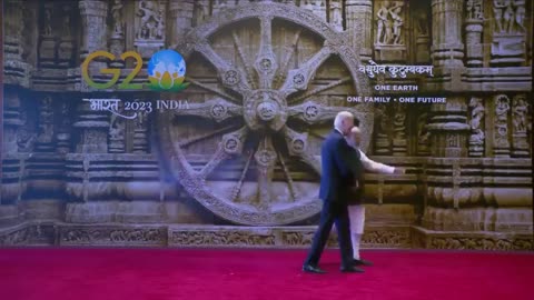 G20 Summit Delhi- President of USA, Joe Biden arrives at the Bharat Mandapam for the G20 Summit