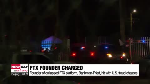 Founder of collapsed FTX platform, Bankman-Fried, hit with U.S. fraud charges