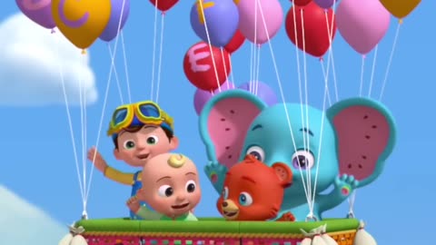 Learn the ABCs with Balloons and Animals! ChhuChhuTv #Shorts #nurseryrhymes