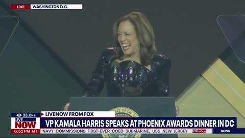 FULL SPEECH: VP Harris speaks at Phoenix Awards Dinner in D.C.