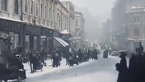 Moscow city in 1908