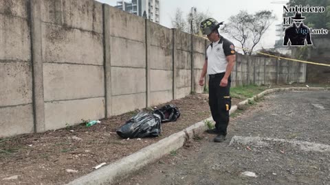 Localizan el cuerpo de una persona envuelto en bolsas plásticas