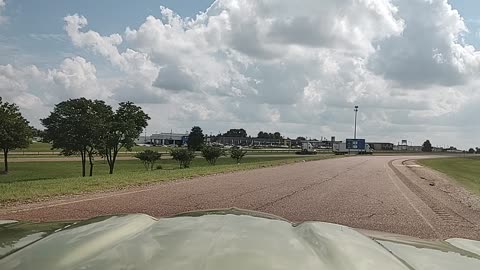 Pontiac Firebird 400 Accelerating onto highway