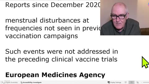 Covid Vaccine menstruation-adverseal changes (Dr. John Campbell) 28-09-23