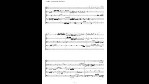 J.S. Bach - Well-Tempered Clavier: Part 2 - Fugue 06 (Double Reed Quintet)