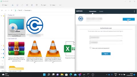 Configure remote access SSL VPN with Sophos connect client