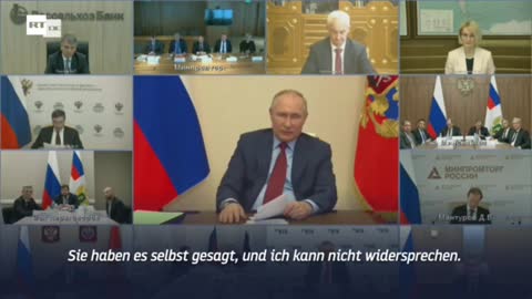 Putin über drohende Lebensmittelkrisen