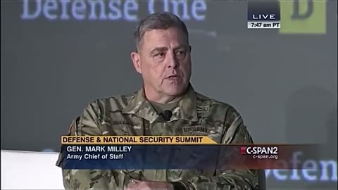 Mark Milley Praising China