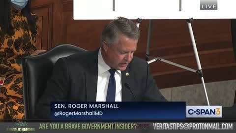 Sen. Roger Marshall Demands Dr. Fauci Release All Gain of Function Records After Veritas Bombshell