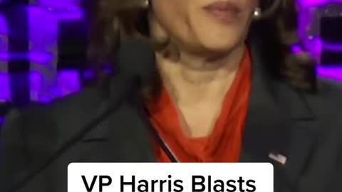 VP Harris BlastsSCOTUS LeakedDraft Decision