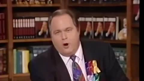 Rush Limbaugh Trashes Liberals In Hilarious Classic Clip