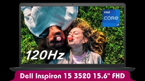 Dell Inspiron 15 3520 15.6" FHD 120Hz Laptop, i7-1255U Processor, 16GB RAM, 1TB, Windows 11 Home