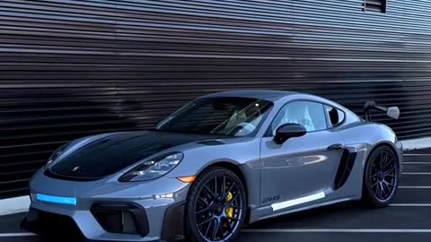 The New 2023 Porsche 718 Cayman GT4 RS is looking like the perfect track weapon