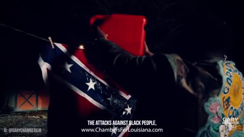 Viral Ad: Louisiana Senate Candidate Gary Chambers Burns Confederate Flag In Campaign Ad